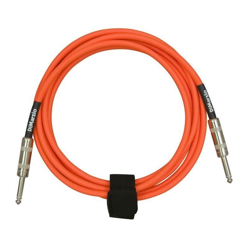 DiMarzio EP1718SSOR Cable para Guitarra Naranja Neón 5,4 Metros EP1718SSOR