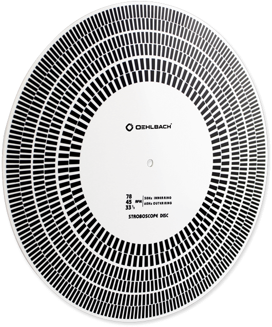 Oehlbach Speed Check Stroboscope Disc Medidor Luz Estroboscopica Speed Check Stroboscope Disc