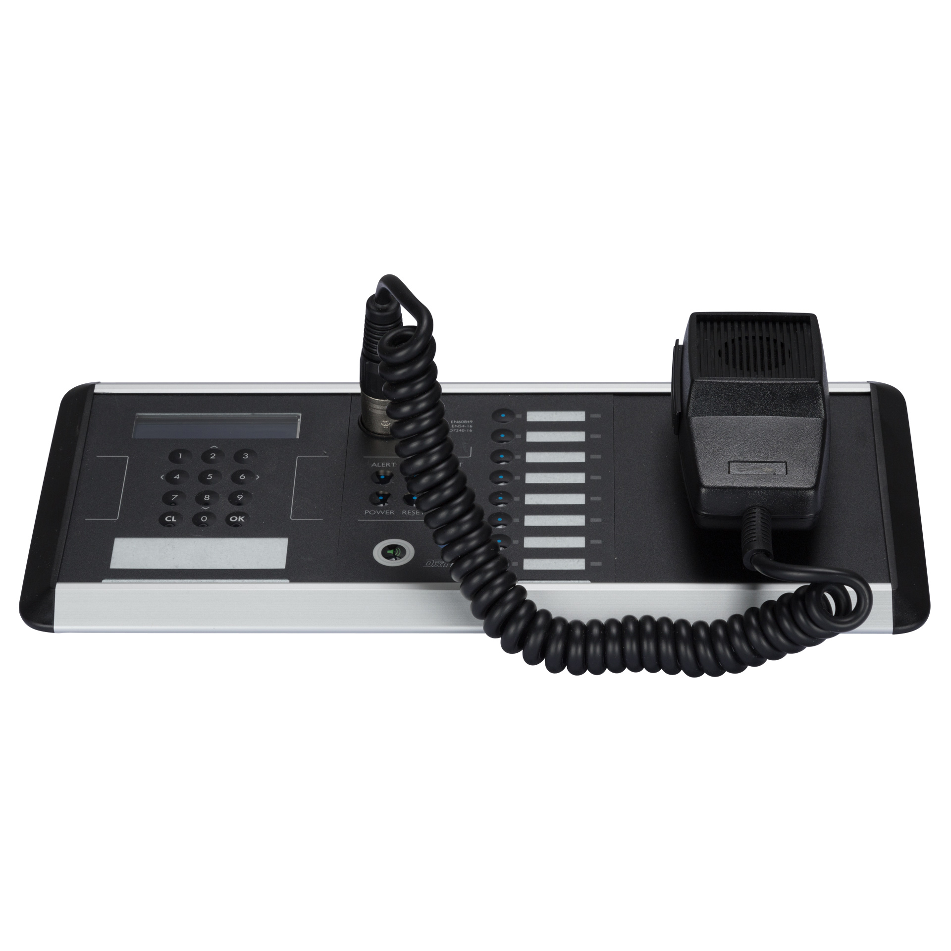 RCF BM 7608DFM Consola Emergencia con Micrófono BM 7608DFM