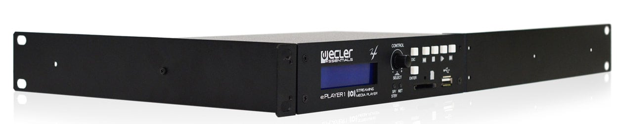 Ecler Kit de Montaje en Medio Rack de 1U 1UHRMKIT