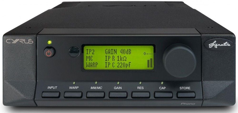 Cyrus Phono Signature Black Preamplificador de phono MM/MC Phono Signature Black