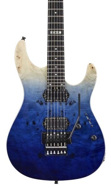 ESP EII SN2 Blue Natural Fade Guitarra Eléctrica E-II SN-2 BLUE NATURAL FADE +C