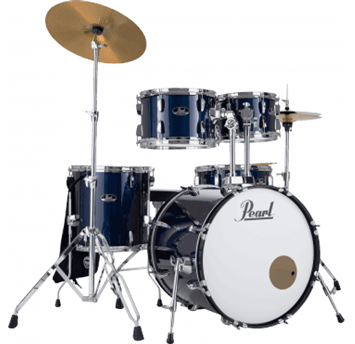 Pearl PPARSS505CC-743 Roadshow Royal Blue Metallic Batería Acústica Pearl PPARSS505CC-743 Roadshow Royal Blue Metallic