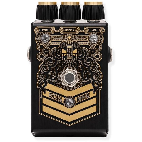 Beetronics OCTAHIVE V2 Pedal Fuzz Octavador OCTAHIVE V2
