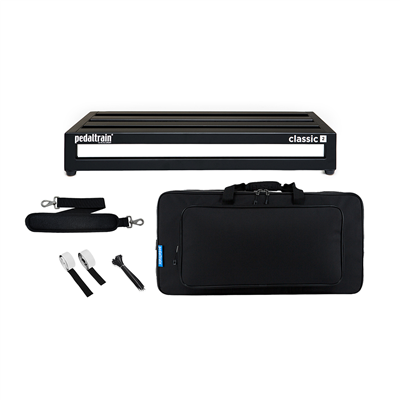 Pedaltrain CLASSIC 2 Pedalboard con funda blanda PT-CL2-SC