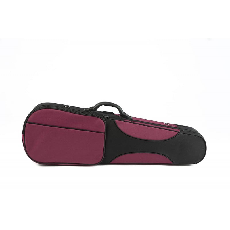 Rapsody Estuche de violín/viola forma 1/4 - 11\"\" CSV002A 1/4 Burgundy/black ACEVICSV002A14B