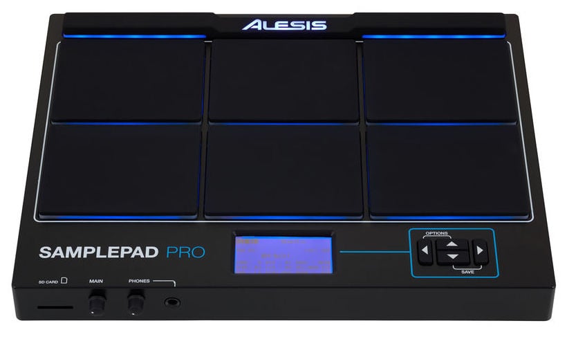 ALESIS SAMPLEPAD PRO Percusión caja de ritmos SAMPLED PAD PRO