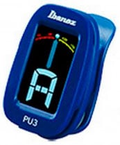 Ibanez PU3 BL Afinador cromático Azul De clip PU3 BL