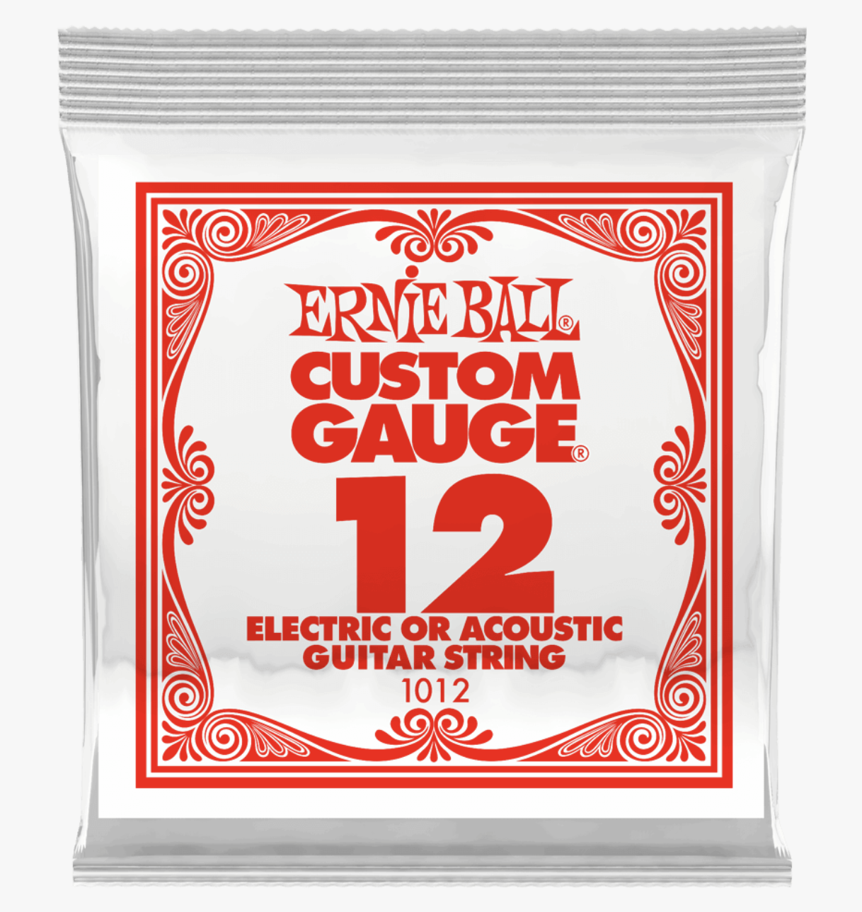 Ernie Ball 1012 Slinky Plana Cuerda Para Guitarra Electrica 0.12 1012 SLINKY