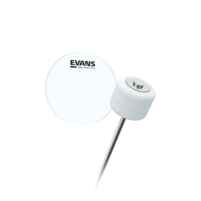 Evans EQPC1, Parche, Refuerzo Bombo, Kevlar Blanco EQPC1