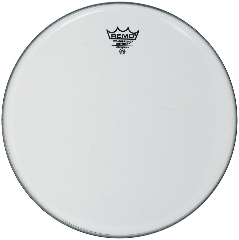 Remo 6" Emperor Blanco Brillante Parche de Tom 6" Emperor Blanco Brillante