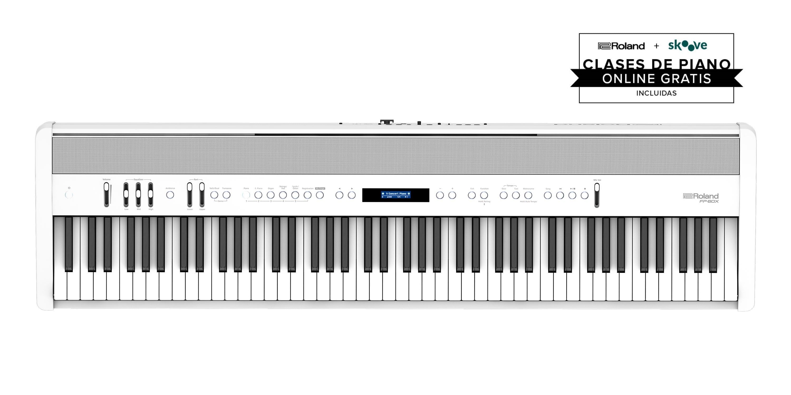 Roland FP60X WH Piano Digital White FP60X-WH