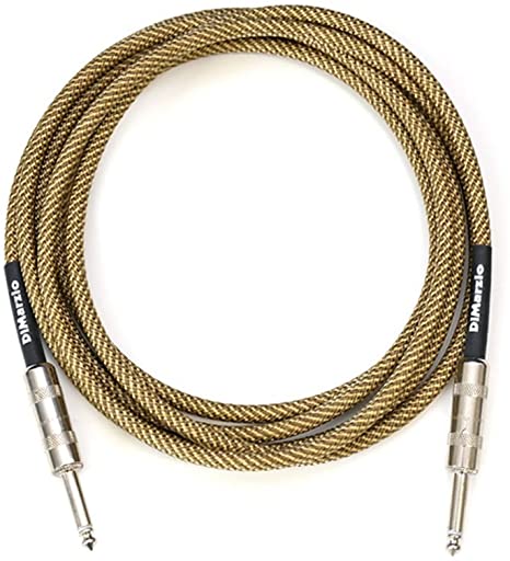 DiMarzio EP1715 Cable de Instrumento Tweed 4,5 Metros EP1715SSVT