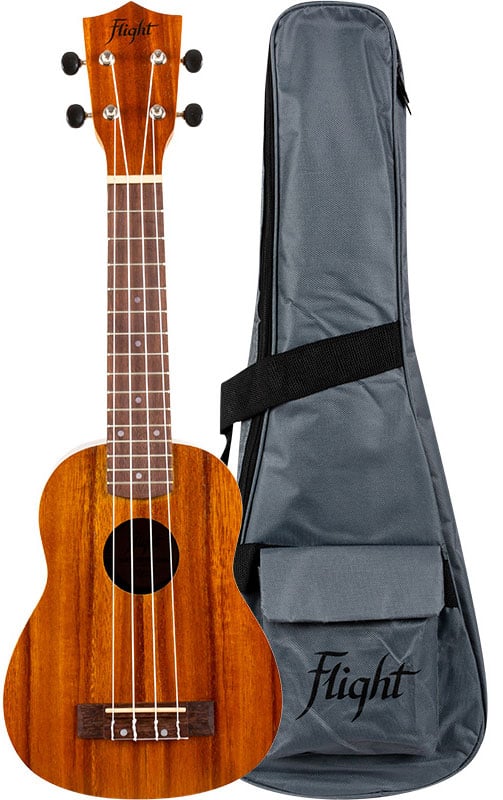 Flight NUS-250 Ukelele Soprano Natural Acacia Ukelele Soprano Flight NUS-250 Natural Acacia
