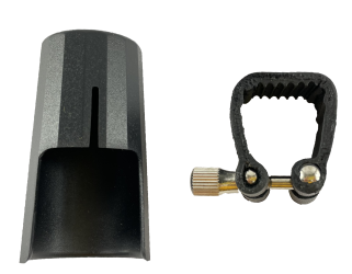 J.Michael D01 Abrazadera De Cuero Y Tapa Para Clarinete D01