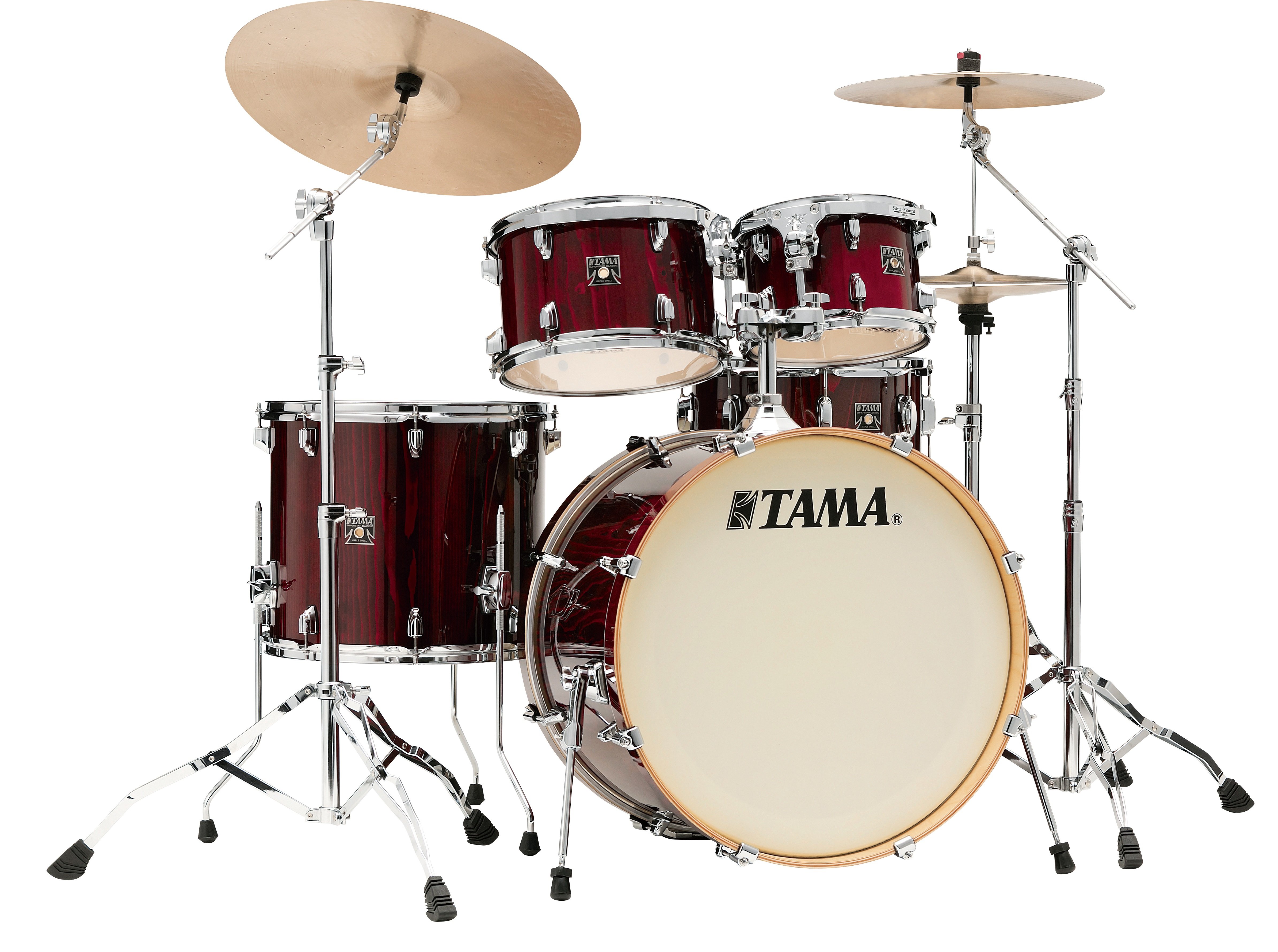 Tama CL52KR+H-PGGP Superstar Classic Gloss Garnet Set Batería Acústica CL52KR+H-PGGP