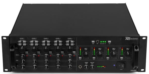 Power Dynamics PAM2004 Amplificador 4 Zonas PAM2004 100V 4Z MatrixAmp 4x200W BT