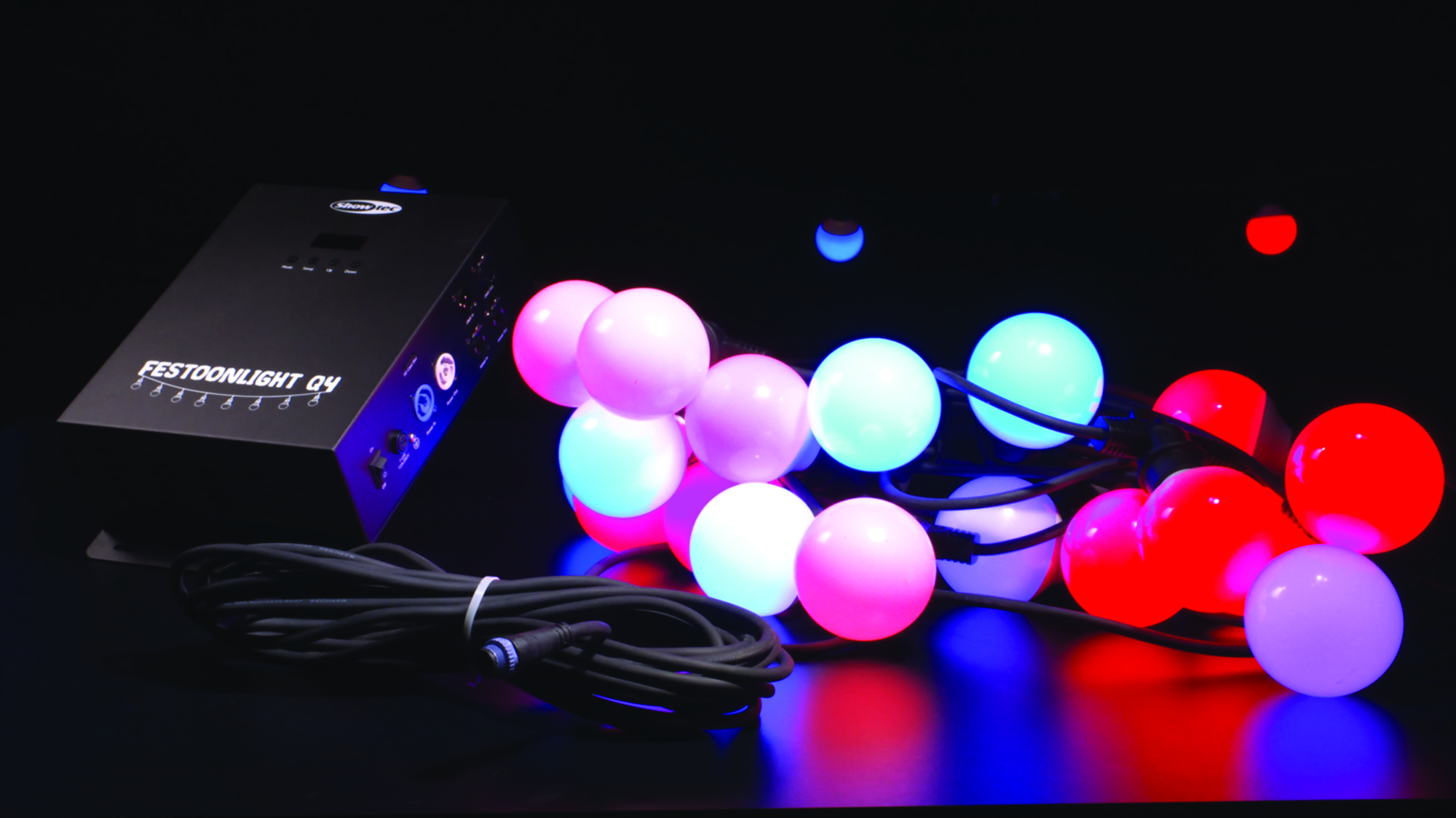 Showtec Festoon Q4 String IP65 20 Pixels, 15 m 41757