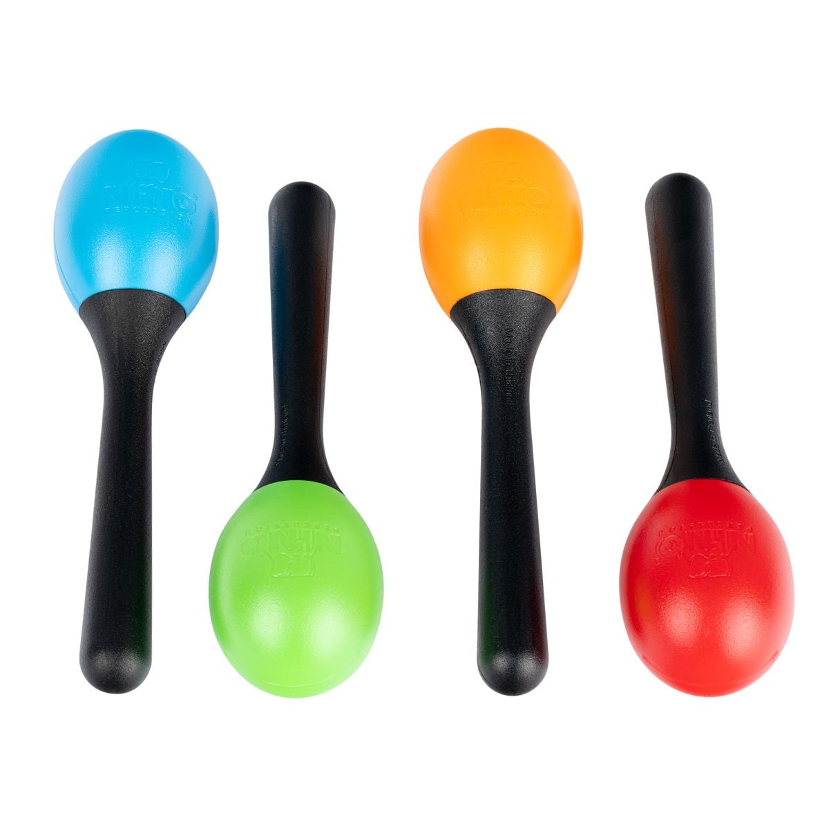 Nino Percussion Maracas Set, 4 Ud (Bl, Gr, Or, NINOSET569