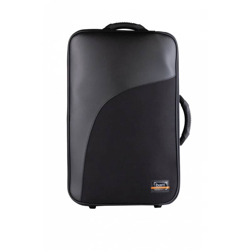 Bam Estuche de trompeta + fiscorno Conservatoire CONS3037SN Black Negro AVETFBCONS3037S