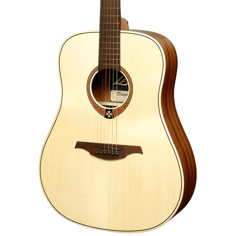 LAG GLATL70D-NAT Guitarra Acustica Dreadnought Natural Zurdos GLATL70D-NAT