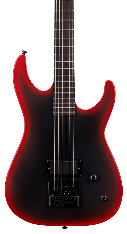 LTD M-6 BARITONE ET BLACK METAL II - Black Red Burst Satin LTD M-6 BARITONE ET BLACK METAL II