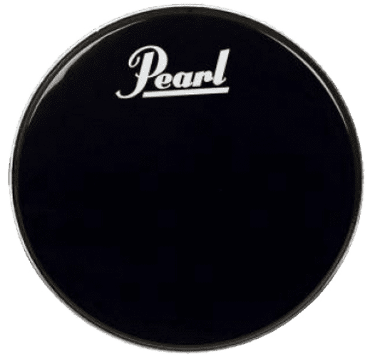 Pearl EB-18BDPL Parche Bombo Resonante 18" 18'' black beat bass drum head Pearl Logo