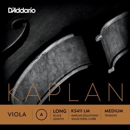 D´addario KS411-LM Cuerda Kaplan Solutions La (A) para viola, tensión media KS411-LM Kaplan Solutions Viola A