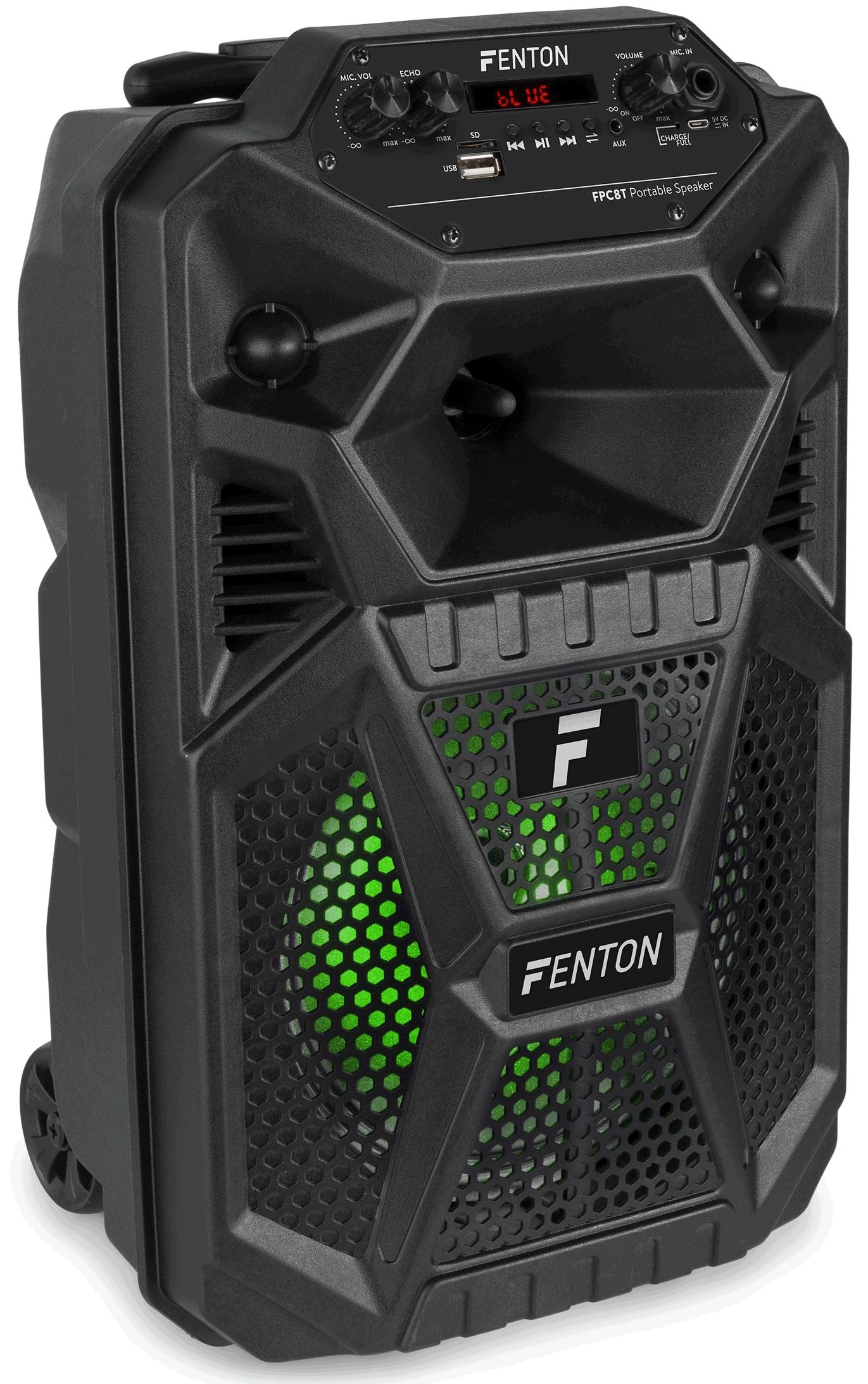 FENTON FPC8T Altavoz Portatil Con Bateria y Trolly 170089 FPC8T