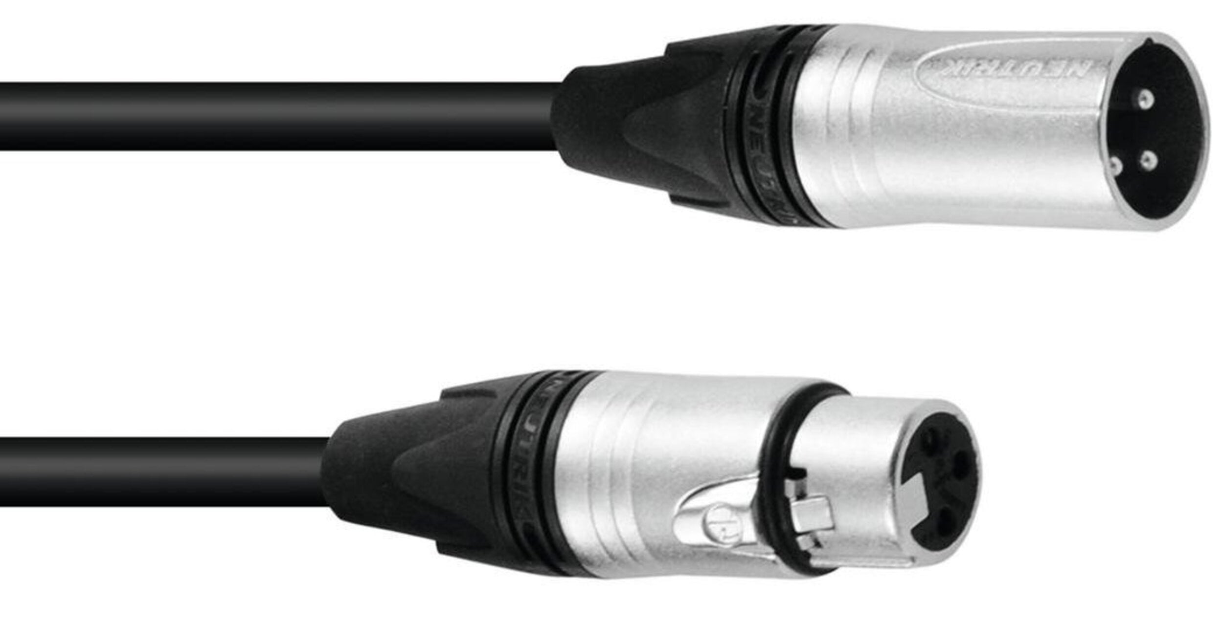 PSSO Neutrik XLR Cable de 3pin 1m bk Neutrik XLR 1m