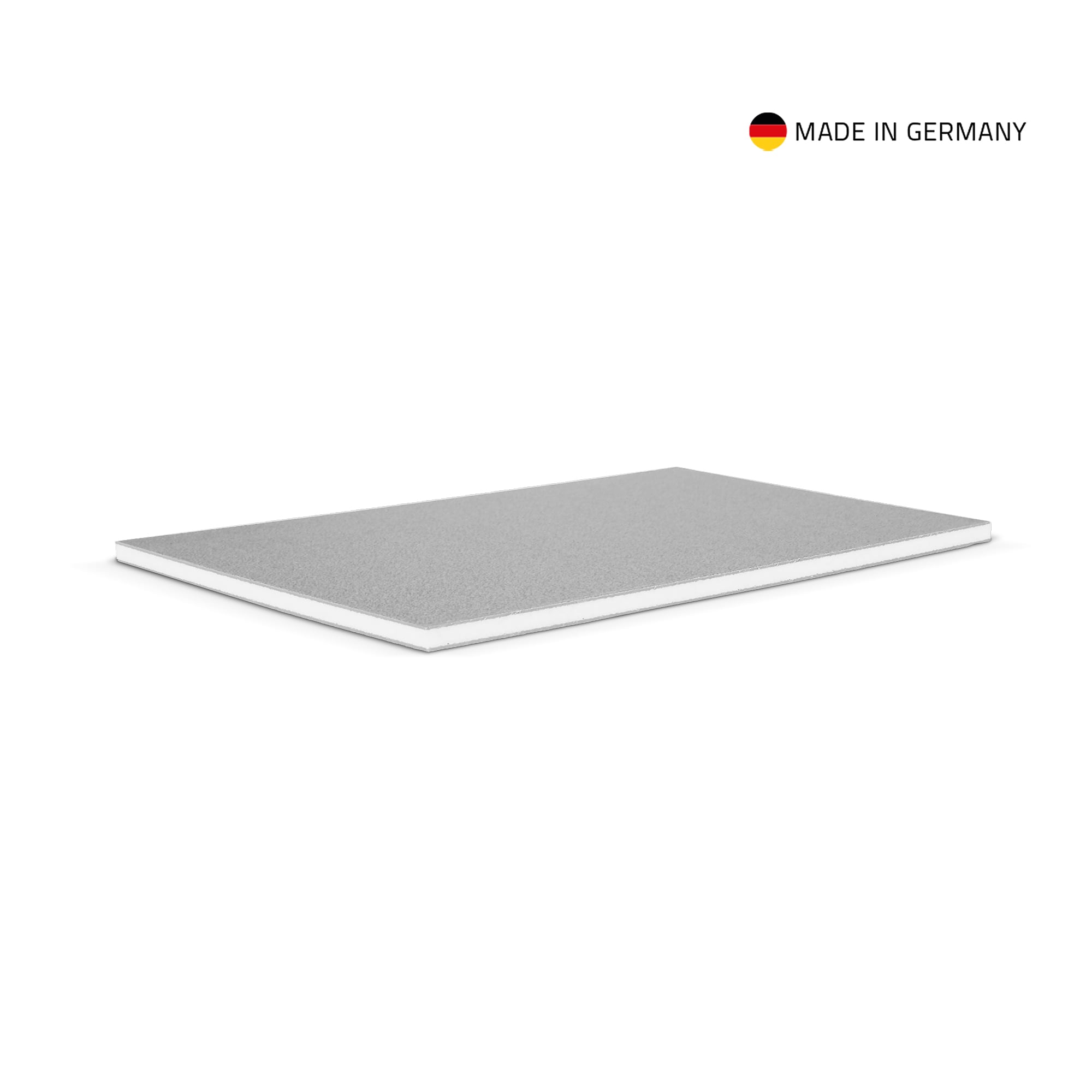 Adam Hall Panel de PP SolidCore® de Adam Hall, gris con núcleo blanco, 6,6 mm, 0568SCGWG