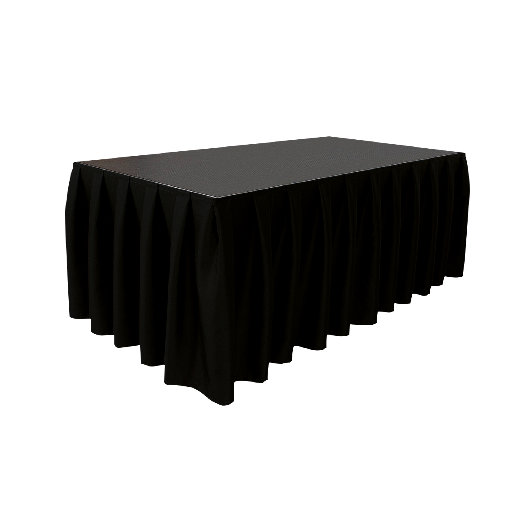 WENTEX Faldón de escenario MCS 8.85 oz/yd² De color negro - 25 x 24 (ancho x 97300