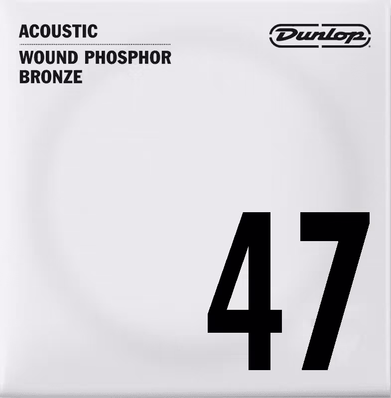 Dunlop Cuerda Acústica Dunlop 92/8 Phosphor Bronze .047 CDUDAP47