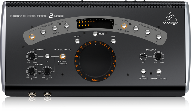 BEHRINGER CONTROL2USB Modulo Controlador de monitor para estudio CONTROL2USB