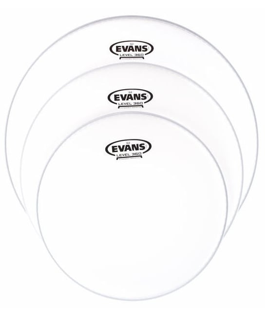 Evans Pack G2 Coated Rock 10, 12 y 16 ETPG2CTDR Pack G2 Coated Rock 10, 12 y 16