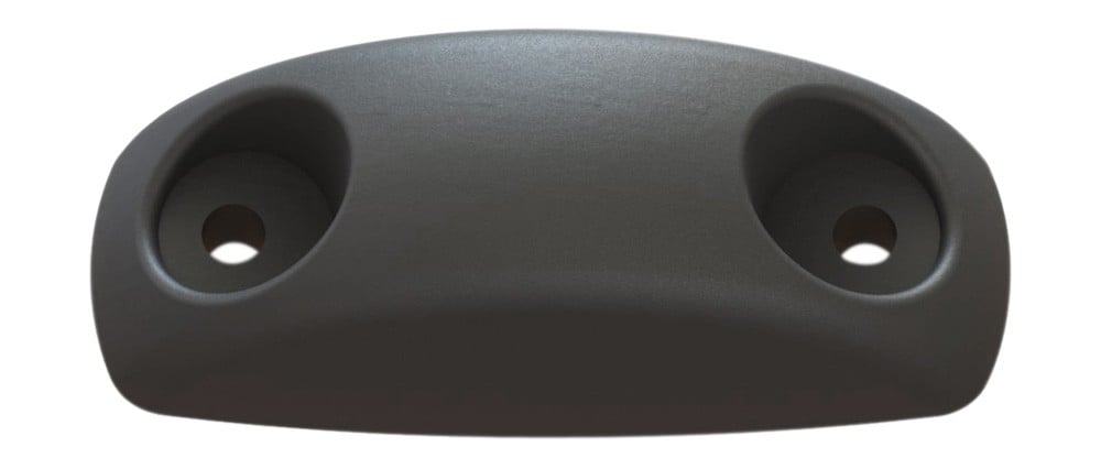 Adam Hall Hardware 4946 Pie de plástico 73 x 28 x 29 mm 4946