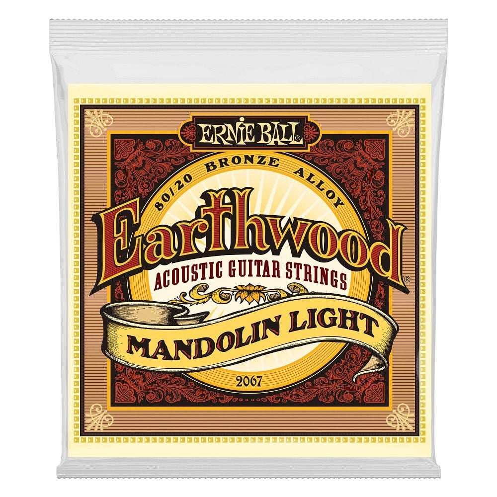 Ernie Ball 2067 Earthwood Light Cuerdas Para Mandolina 9-34 2067