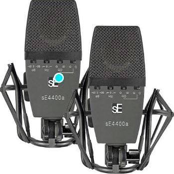 sE Electronics Micrófono de condensador gran diafragma SE4400A Pareja SE4400A (P)