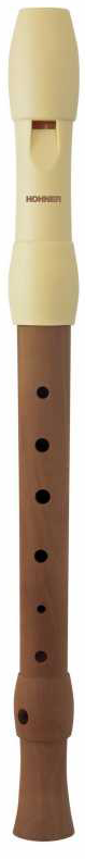 Hohner 9583-0 Flauta Mixta Boquilla Marfil Digitación Alemana 3P 9583-0