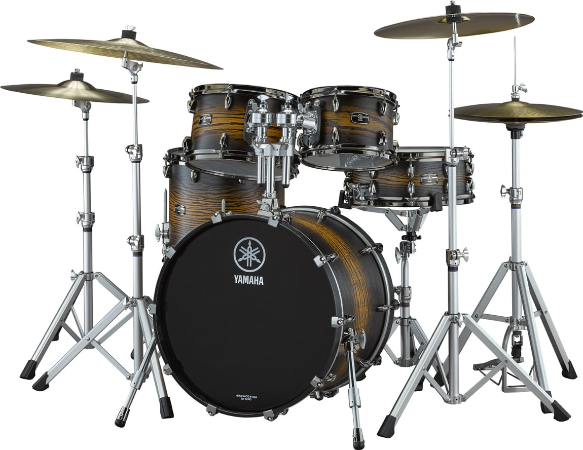 Yamaha Live Custom Hybrid Oak Fusion Set UES 20" Uzu Batería Acústica sin Herrajes LHOFUSIONUES