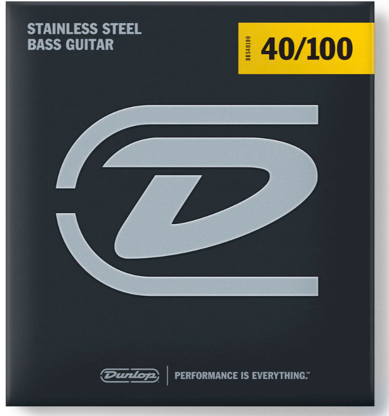 Dunlop DBS40100 Juego Cuerdas Bajo Stainless Steel 40-100 DBS40100