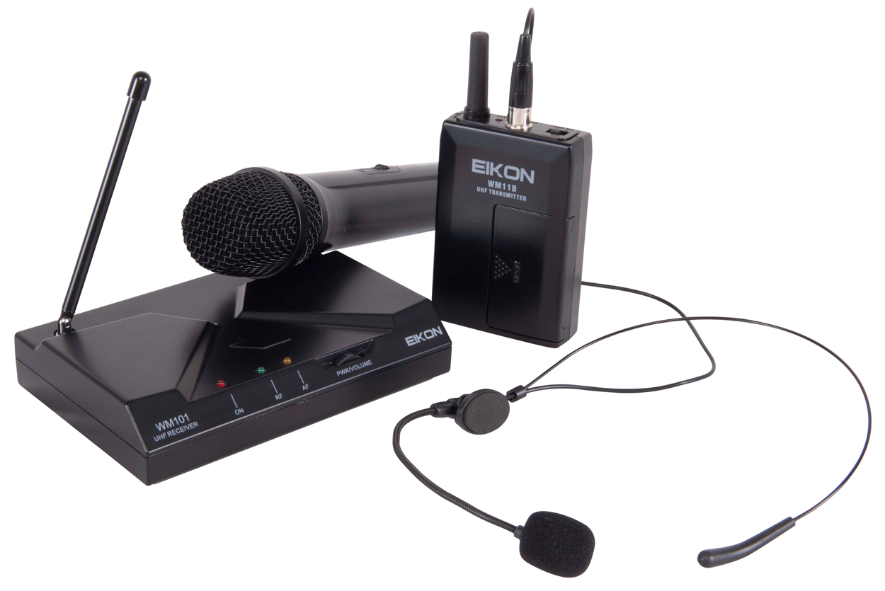 Eikon WM101KITV2. Sistema de Micrófono Inalámbrico UHF WM101KITV2