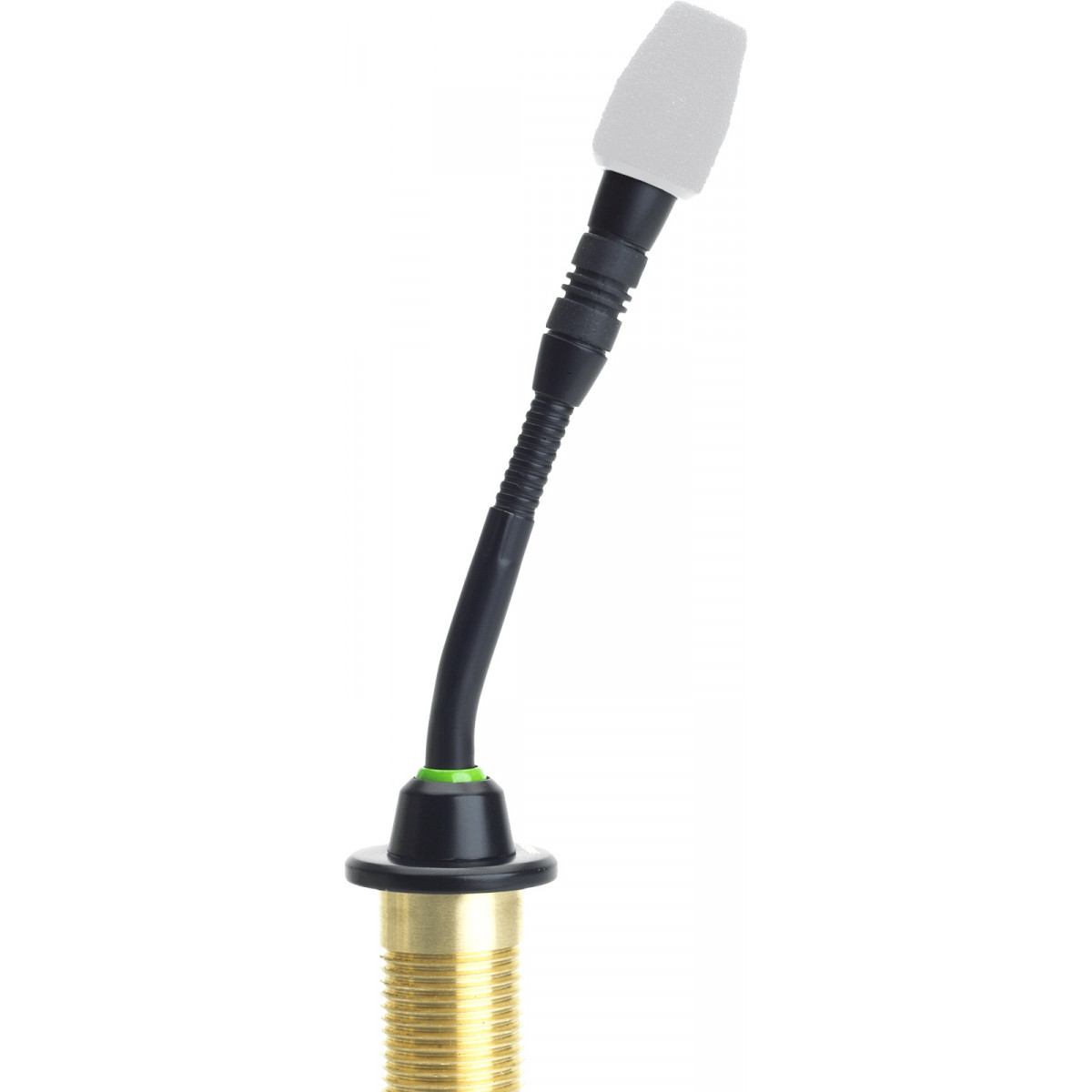 SHURE MX405/N Micrófono Flexo 15cm Led Bicolor Sin Cápsula, con Previo. Negro MX405/N
