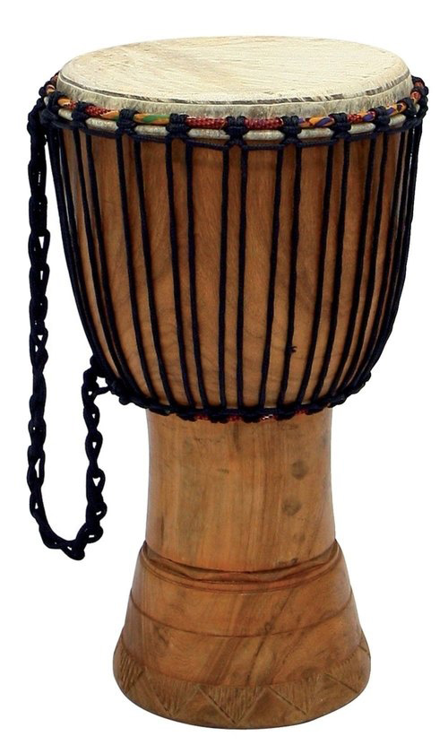 GEWA Djembe Altura aprox 45 cm - diámetro 25cm Djembe Altura aprox 45 cm - diámetro 25cm
