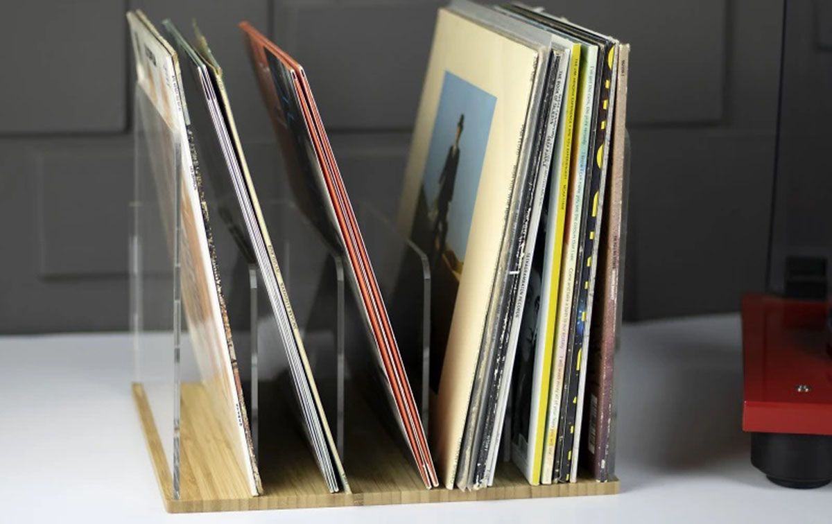 Norstone Vinyl LP R Exhibidor y almacenamiento para discos de vinilo Vinyl LP R