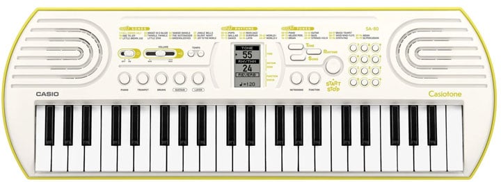Casio SA-80 Teclado de 44 Teclas con Altavoces SA-80
