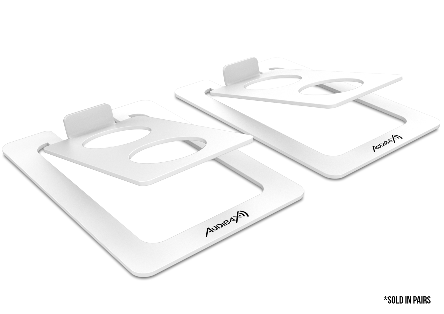 Audibax Neo STM 2WS  Soportes de Mesa Para Monitor Estudio y Altavoz (Pareja) Neo STM 2WS