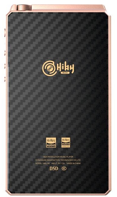 HIBY RS6 Dorado Reproductor Hi Res con DAC R2R RS6 Dorado