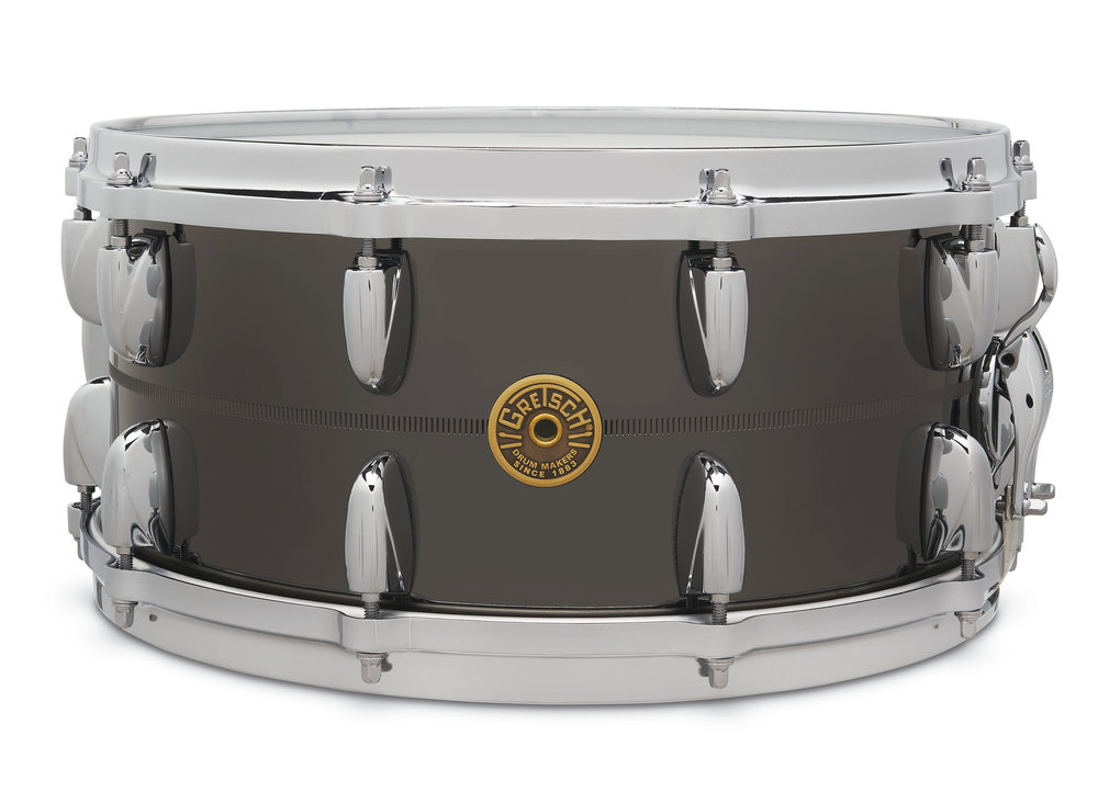 Gretsch Drums G4169BBRBN Caja USA 14 x 6.5 Black Nickel G4169BBRBN