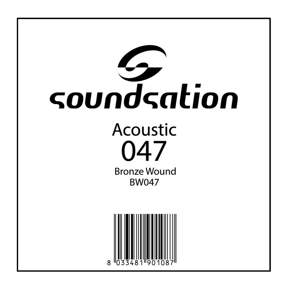 Soundsation Cuerdas para guitarra acústica BW047, serie SAW - 0.47 BW047